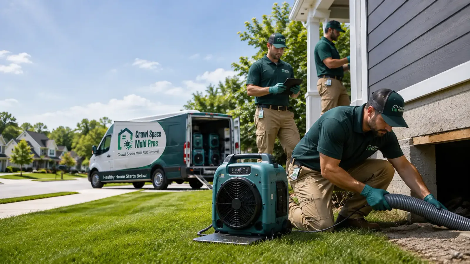 Crawl Space Mold Removal in Lemoyne, PA